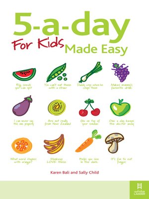 cover image of 5-a-day For Kids Made Easy